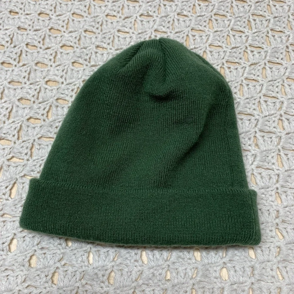 Green Bay Packers Beanie Toque Boys One Sz Green Embroidered NFL Apparel New Era